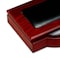 Dacasso Rosewood & Leather 4" x 6" Memo Holder AG-8009 - alternate 8